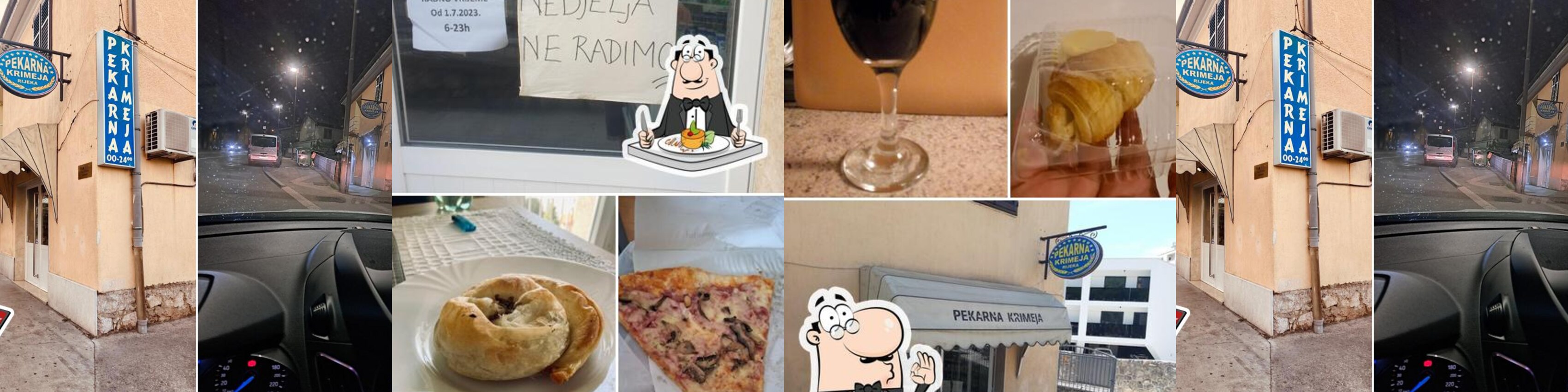 Kolaž Pekara Krimeja fotografija